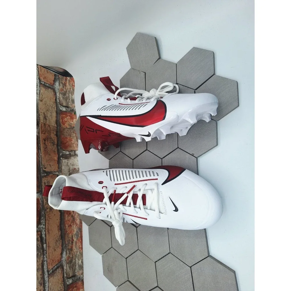 NIKE Vapor Edge Pro 360 2 TB Football Cleats Mens 13 Alabama Crimson Tide Red PE
